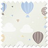 Balloon Festival, Skyline - Motorised Roman Blind